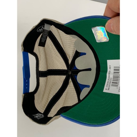 NFL 47 Brand Los Angeles Rams Blue Grey Logo NFL Football Cap NWT Trucker 6767 - Picture 8 of 12